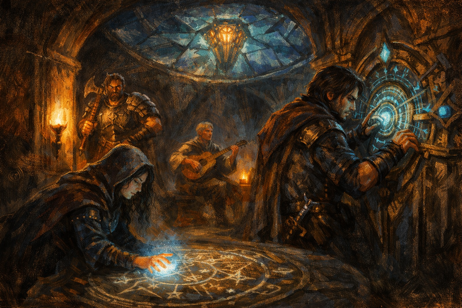 The Party Behind the Curtain